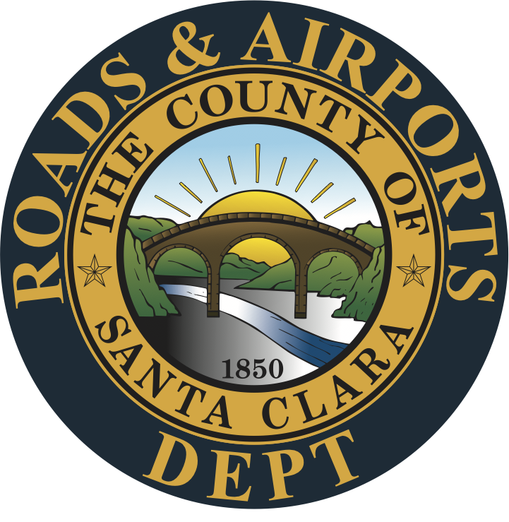 The County of Santa Clara Roads & Airports Dept Logo